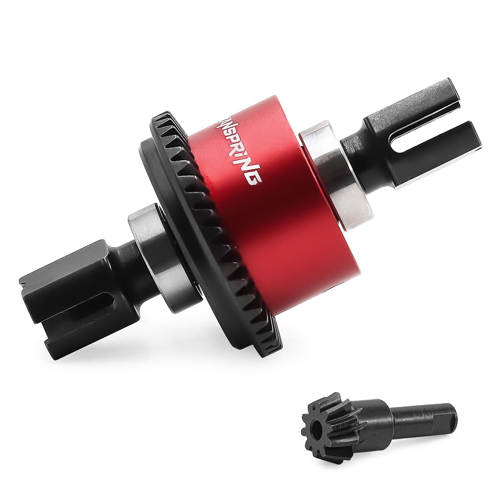 CYANSPRING Limited Slip Diff Set 43T and Input Gear 10T Differential Combo F/R for ARRMA Kraton 6S Outcast 6S Mojave 6S Talion EXB RTR Upgrade Parts (