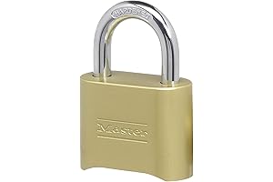 Master Combination Lock for Indoor and Outdoor Use