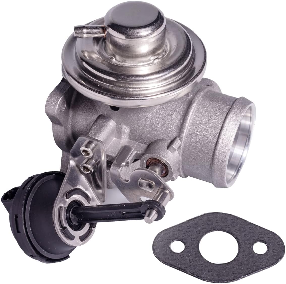 AUQDD EGV1079 E-G-R Valve w/Gasket (For 1.9L L4 - Engine Desg. ALH) Fit For 98-03 V-W Beetle /99 00 01 02 03 04 Golf Jetta (Replace # 045131501C)