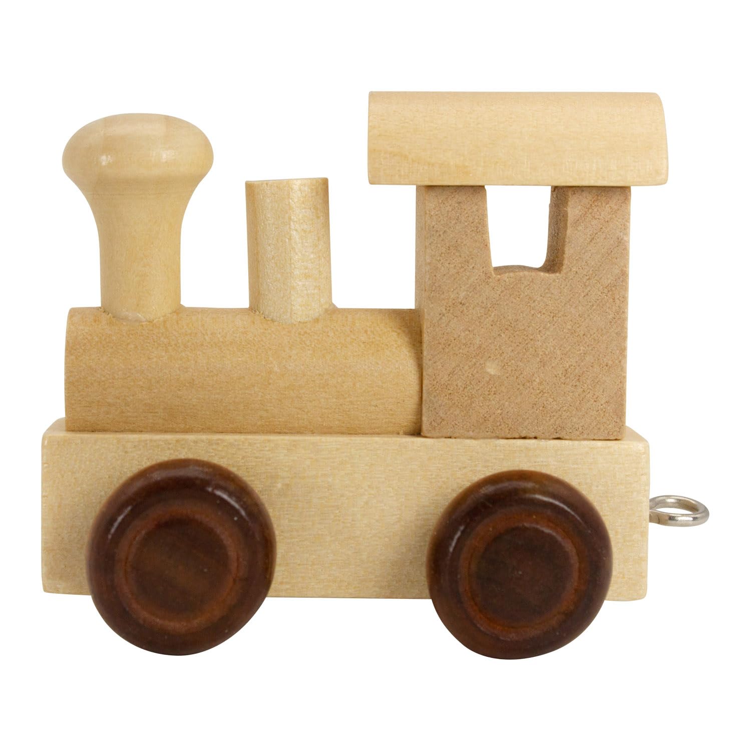 GICO Lettres en Bois, Lettre Train remorque, Locomotive, waggon, A-Z, Hauteur. 5,5 cm