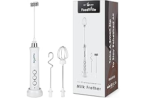 MF09 3 in 1 Rechargeable Milk Frother Handheld: The Ultimate Coffee Companion
