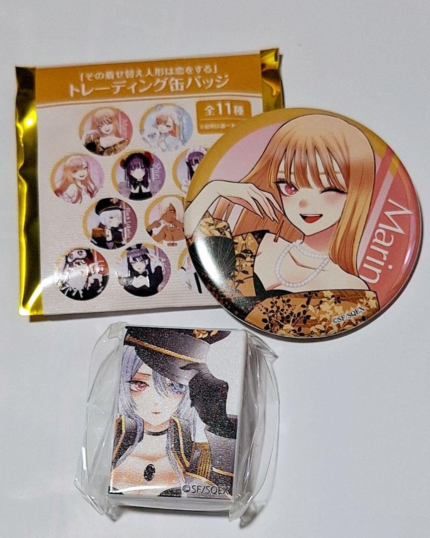 着せ恋展 缶バッジ 喜多川海夢 キービジュアル　着物 24個 その着せ替え人形は恋をする 着せ恋展 缶バッジ 喜多川海夢 リズ