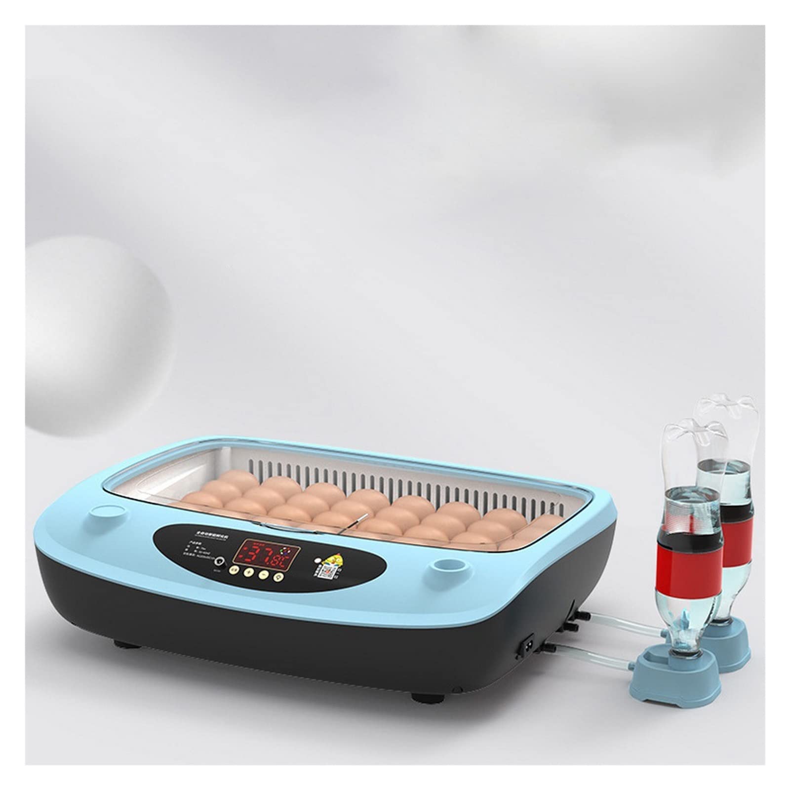 Amazon | 自動孵卵器 孵化器 自動転卵 卵インキュベーター自動育雛