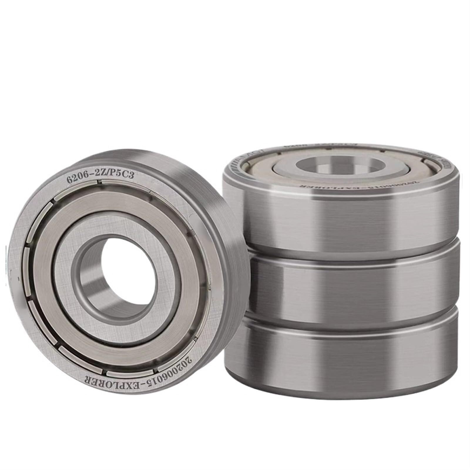 Zestaw łożysk, Łożysko kulkowe zwykłe 10PC AMGT P5 o wysokiej wydajności 605 608 625 626 628 686 688 689 6000 6001 6700 6701 6800 6802 6900 ZZ 2RS(ZZ,6703 17x23x4mm)