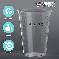 Vista 7 de Increíble kit de resina epoxi fundida transparente por Alumilite, vertido profundo con 20 vasos de mezcla de plástico desechables y varillas