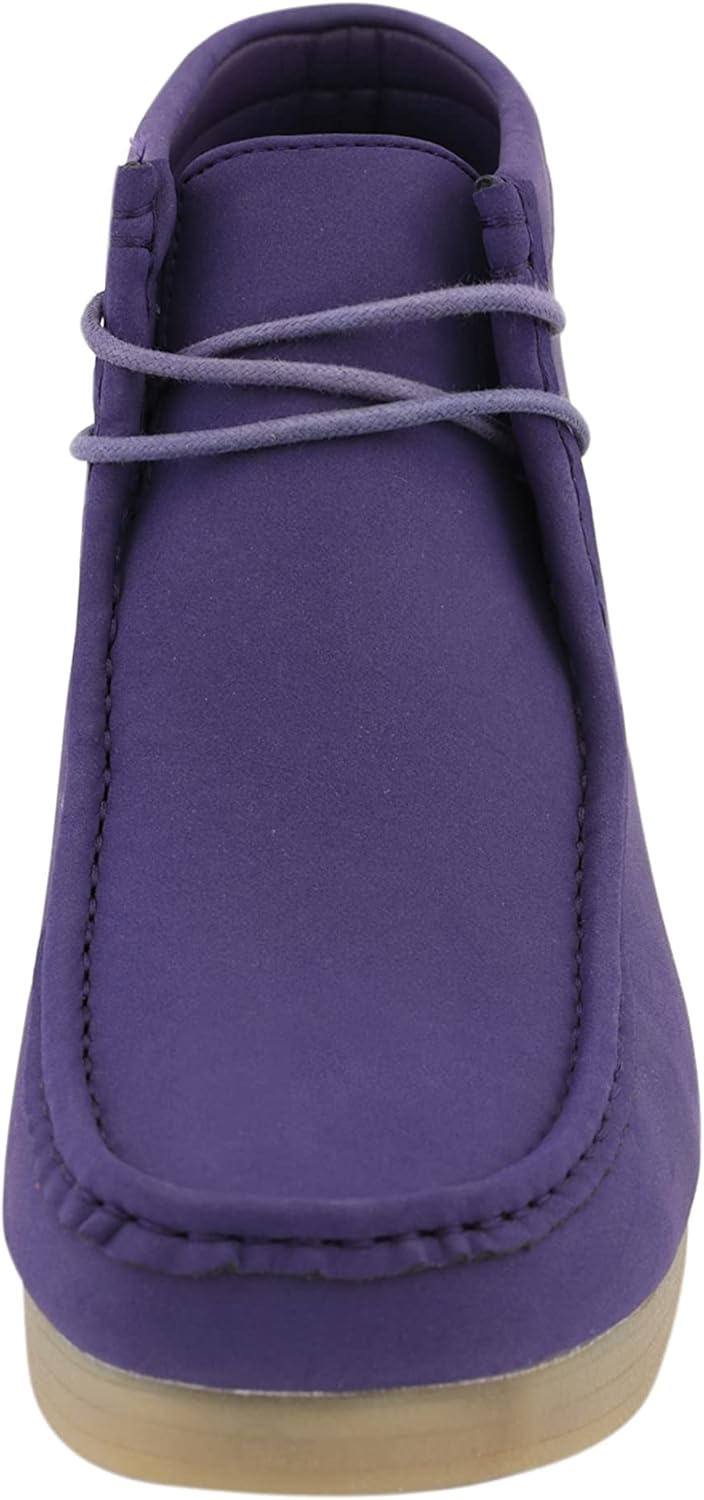 Amali Casual Chukka Boots for Men, High-Top, Lace Up Suede Men's Shoes, Desert Boots with Crepe Rubber Sole - Image 2