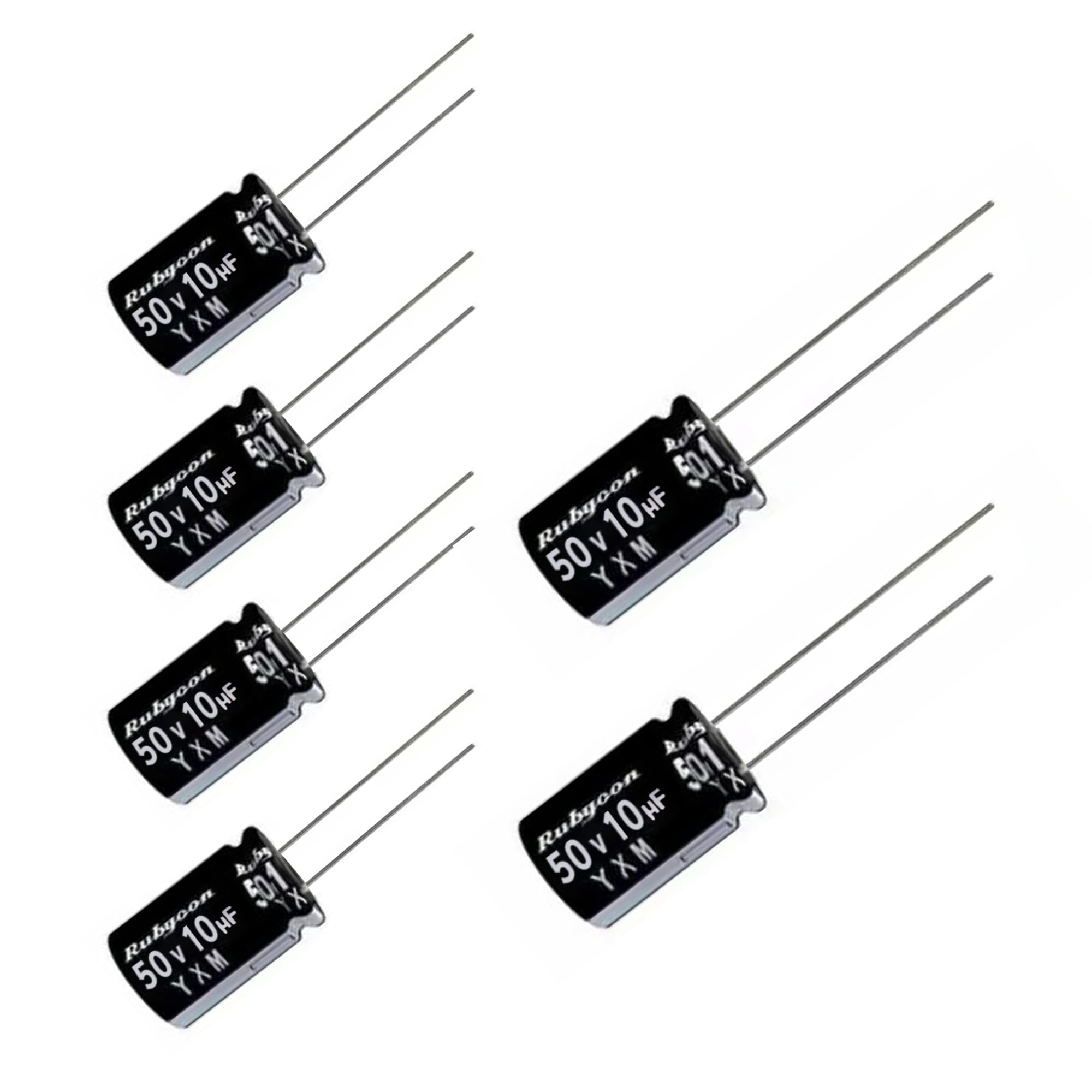 Rubycon condensateurs 50V 10uf composant électronique YXM radial - 3