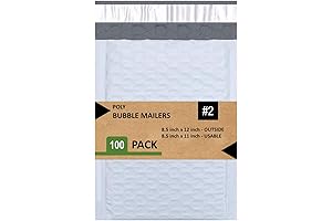 #2 Poly Bubble Mailers 8.5X12 Inches Padded Envelope Mailer