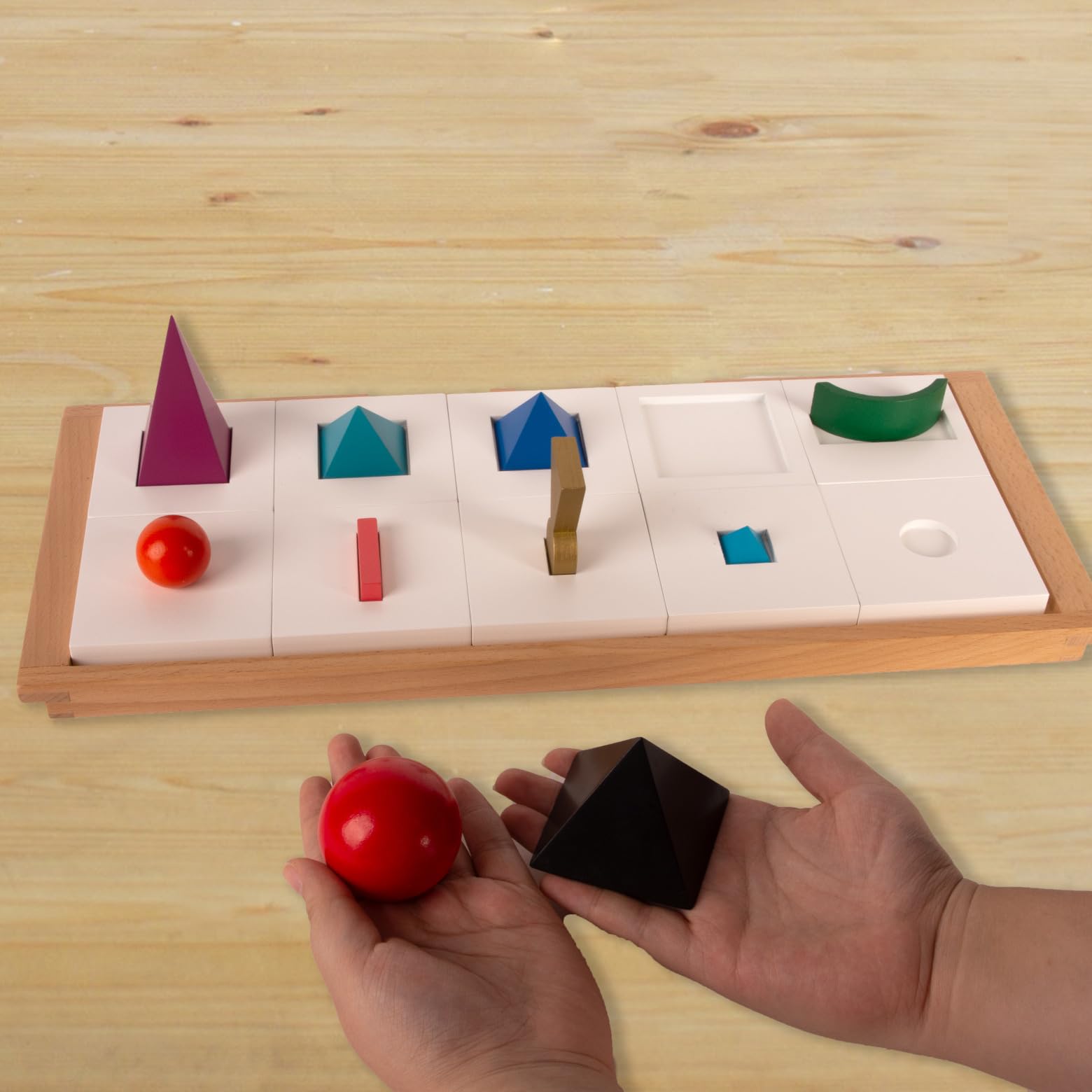Montessori Wortartensymbole 3D-Wortartenkörper | zum Lernen der wichtigsten Wortarten