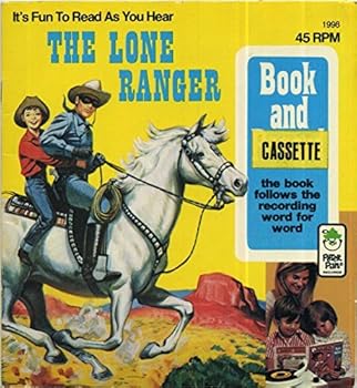 Paperback Lone Ranger, "It's Fun to Read As You Hear" Book
