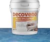 DECOVENO COLOR Mármol Pintura Decorativa Efectada 4 KG - Auténtico Estuco Veneciano - Yeso a Base de Agua - Acabado Liso Brillante NOCHE AZUL
