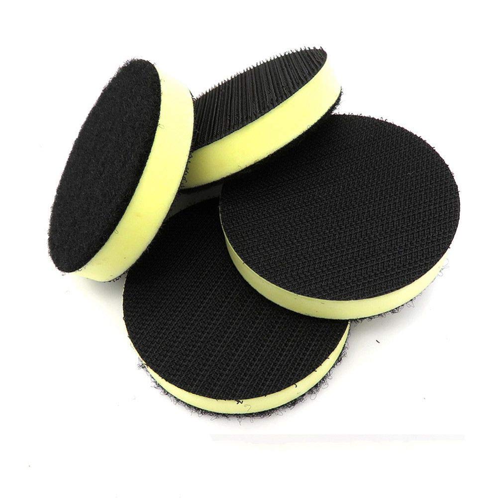 5PCS 4"100MM Gancho y bucle Almohadilla de interfaz de espuma de PU Almohadilla de respaldo de lijadora de densidad media Almohadilla de pulido Herramientas eléctricas Piezas