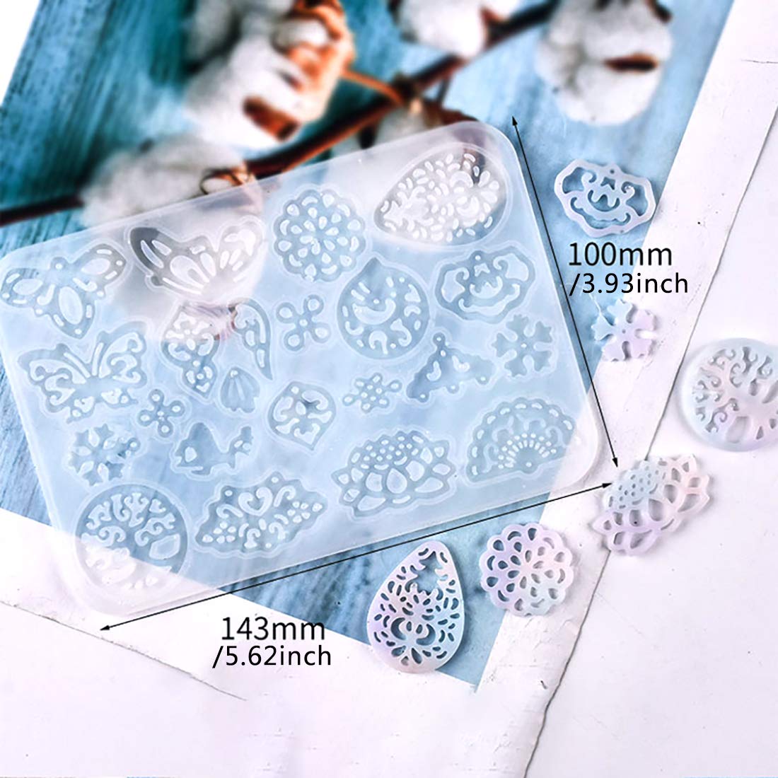 Stampo in silicone - realizzare vassoi in Resina