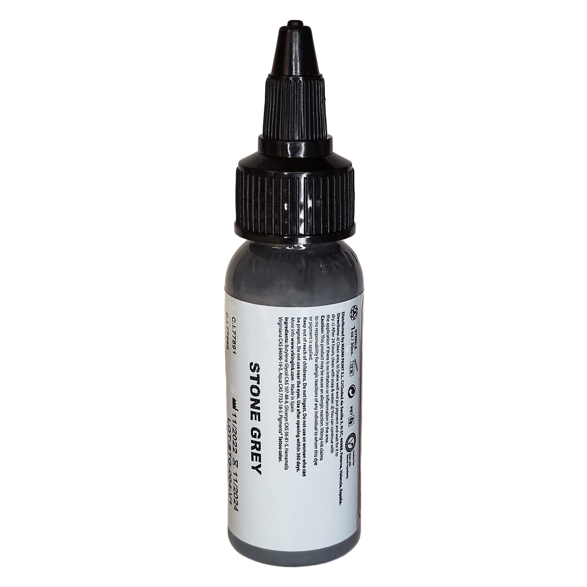 VIKING INK - STONE GREY 1oz (30ml) - Tusz do tatuażu