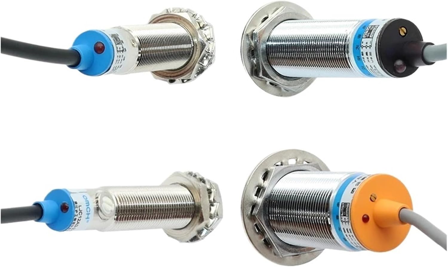 Capacitive Proximity Sensor LJC 12 18 30MM Detection Distance 2/5/10/20MM PNP NPN NO NC Cylindrical Proximity Sensor Switch(LJC30A3-H,NPN NO)