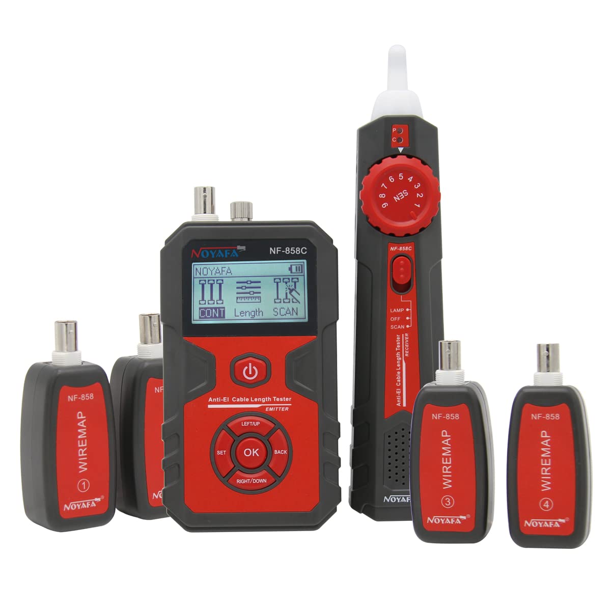 Buy NOYAFA LCD Network Cable Tester, Multifunction RJ11 RJ45