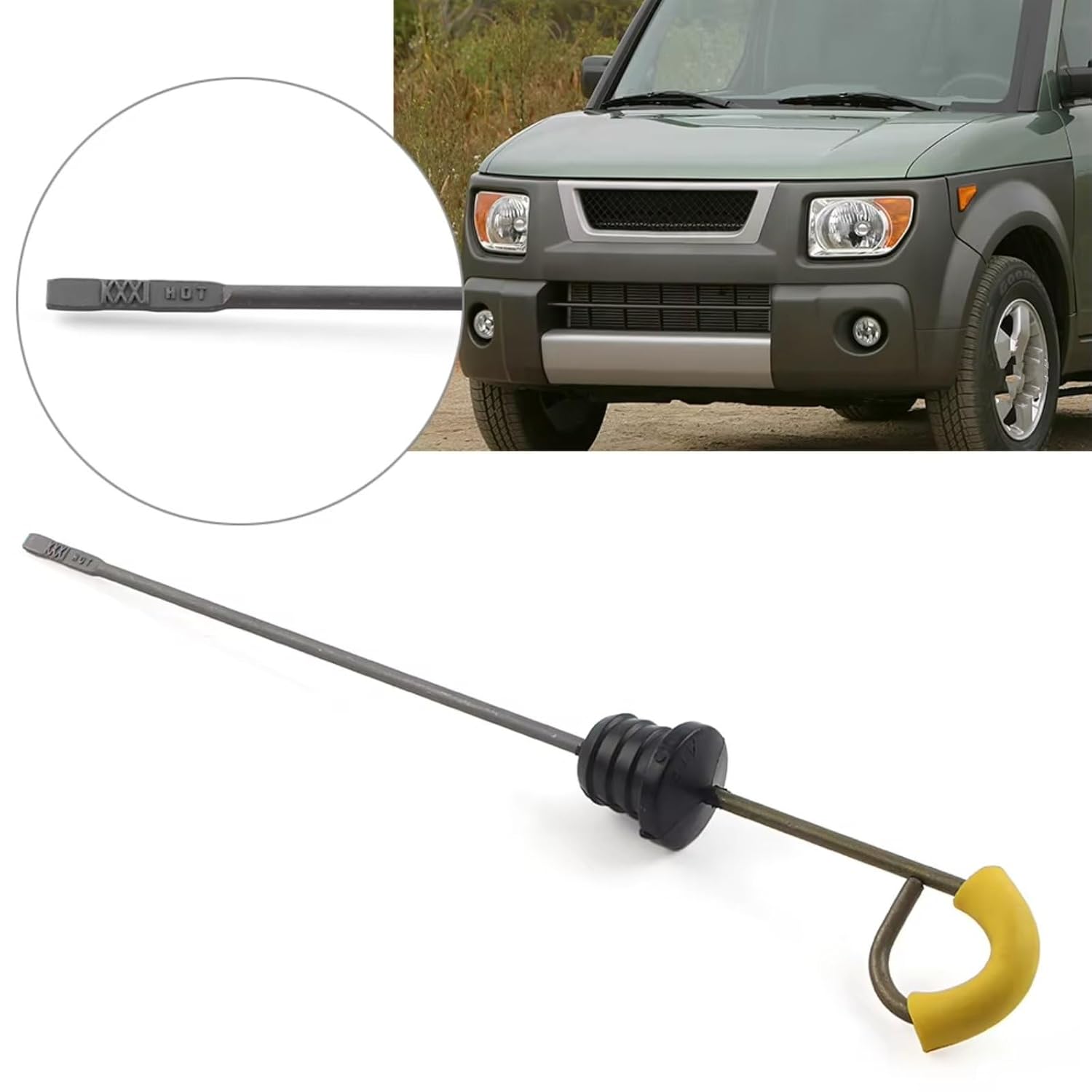 Auto Engine Oil Dipstick Compatible with Element 4WD 2003 2004 2005 2006 2007 2008 2009 2010 2011 310mm Transmission Car Oil Dipstick 25610PPW023