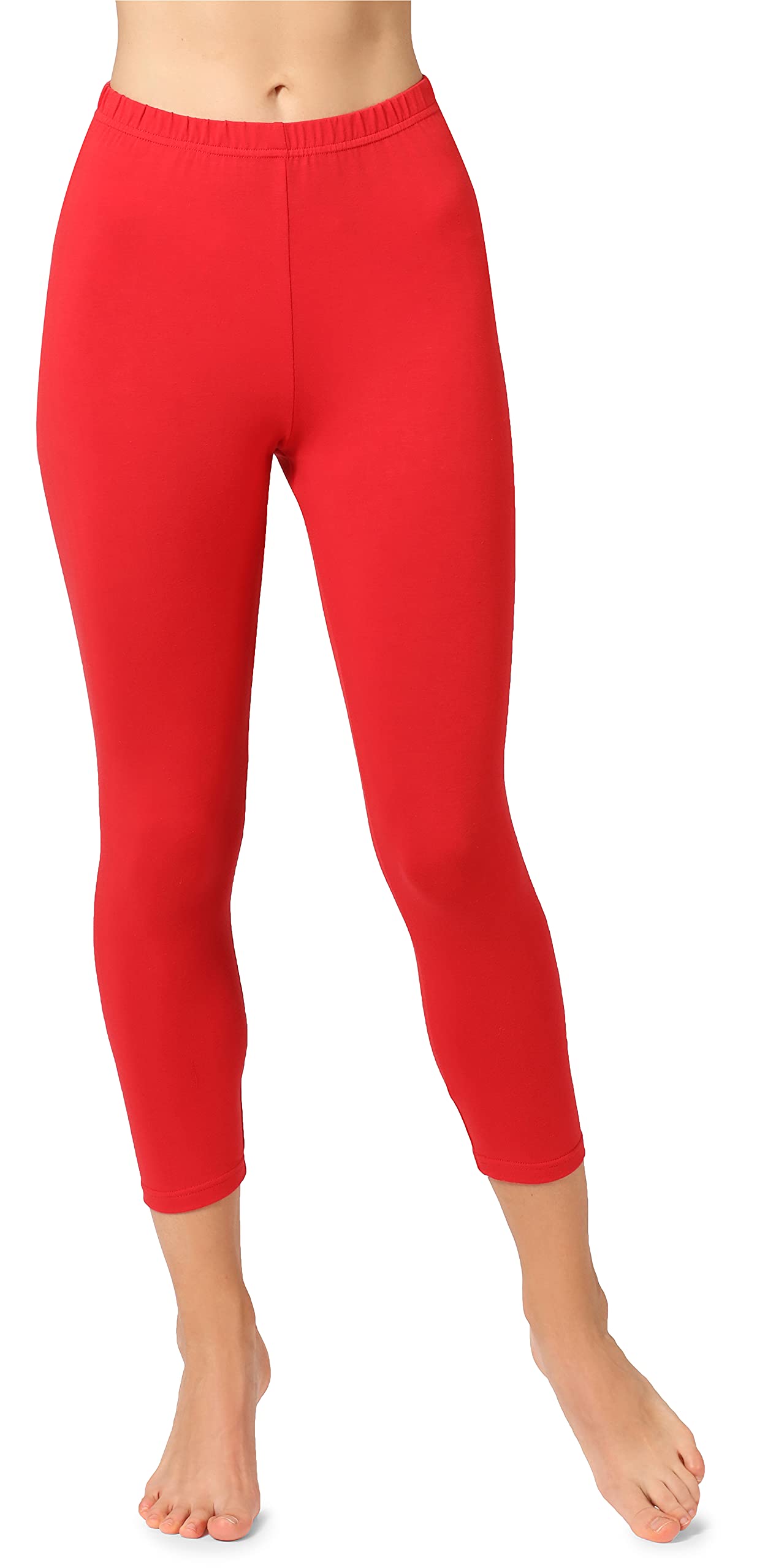 Bellivalini Damen 3/4 Leggings aus Baumwolle BLV50-156