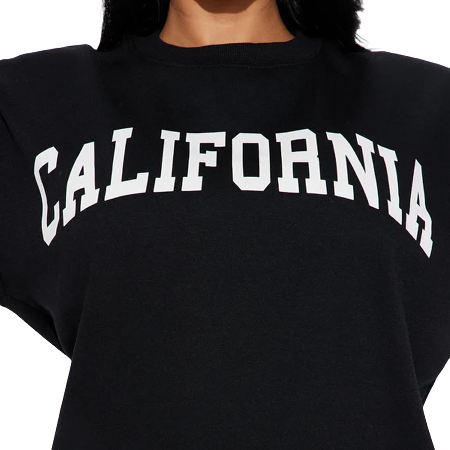 Crewneck Sweatshirt for Women Casual Graphic Sweatshirt Pullover Long Sleeve Fleece Tops - Image 7