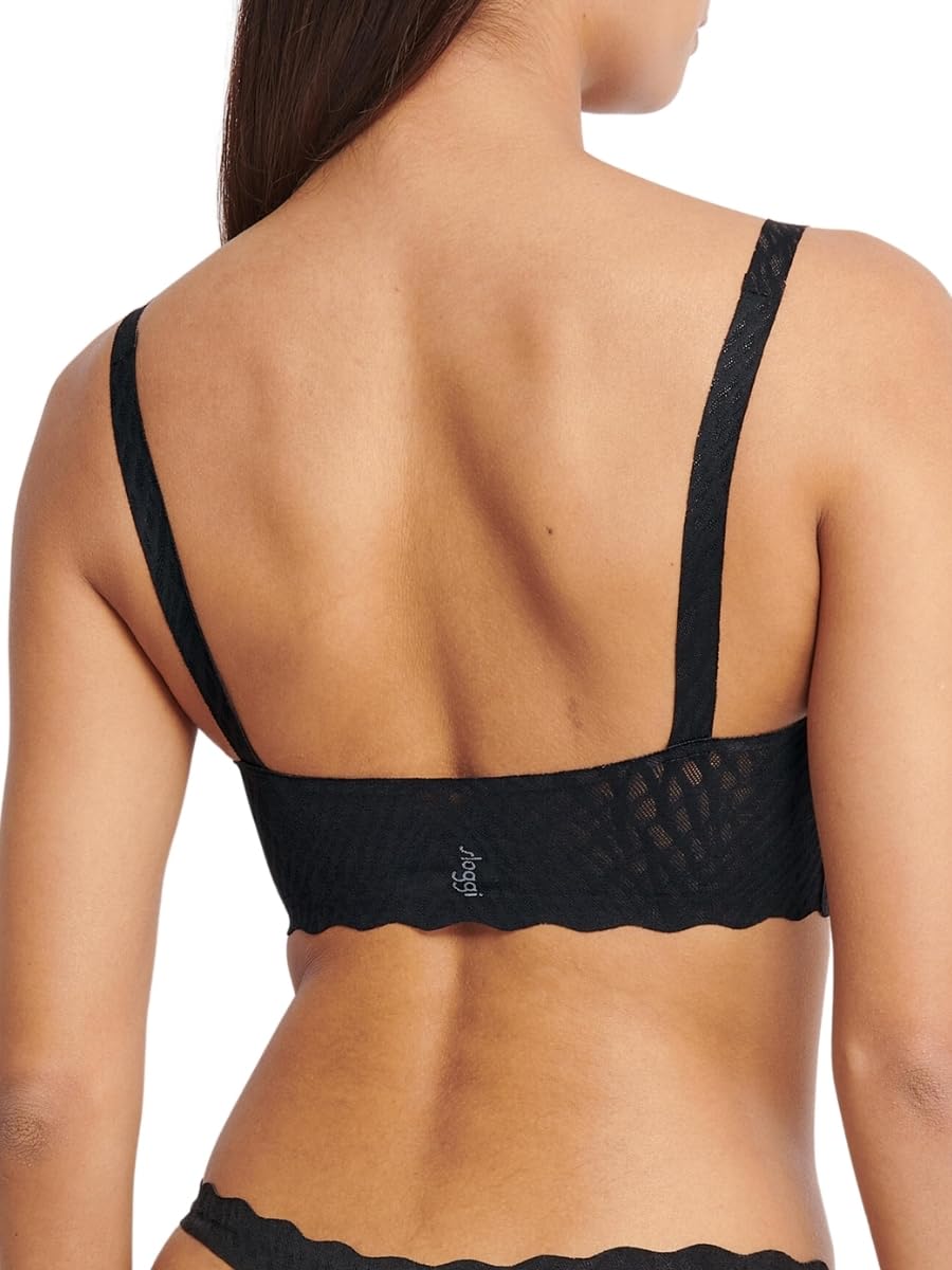 Sloggi Damen BH Zero Feel Bliss Top ohne Bügel Gepolstert Pull-On