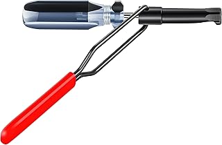 Dreyoo Valve Adjustment Tool 10mm Jam Nut, Slotted Valve Adjusting Stud, Valve Grinding Tool Compatible with Honda/Nissan/Toyota/Japanese Auto Vehicle Engines, Valve Lapping Guiding Removal Tool