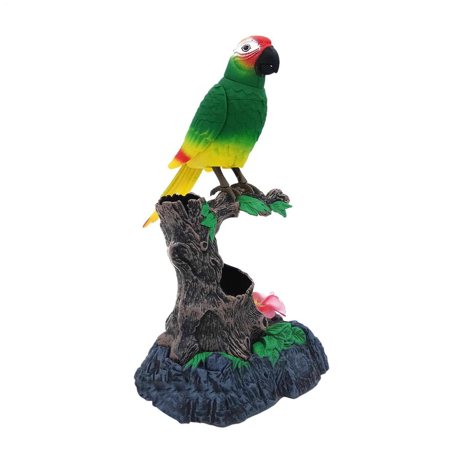 Perroquet électrique interactif jouet oiseau répète tout