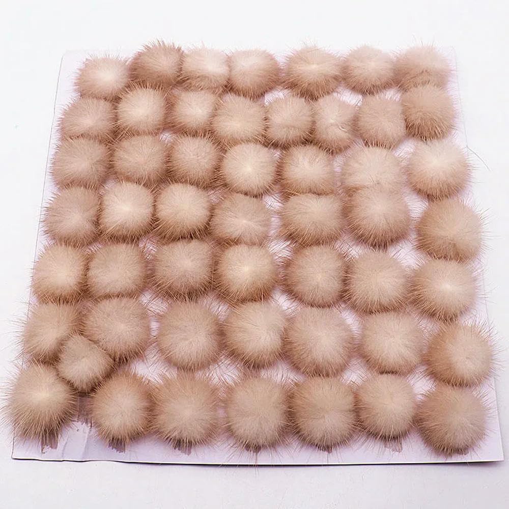 Pompon moelleux 40 mm de haute densité pour loisirs créatifs et mercerie