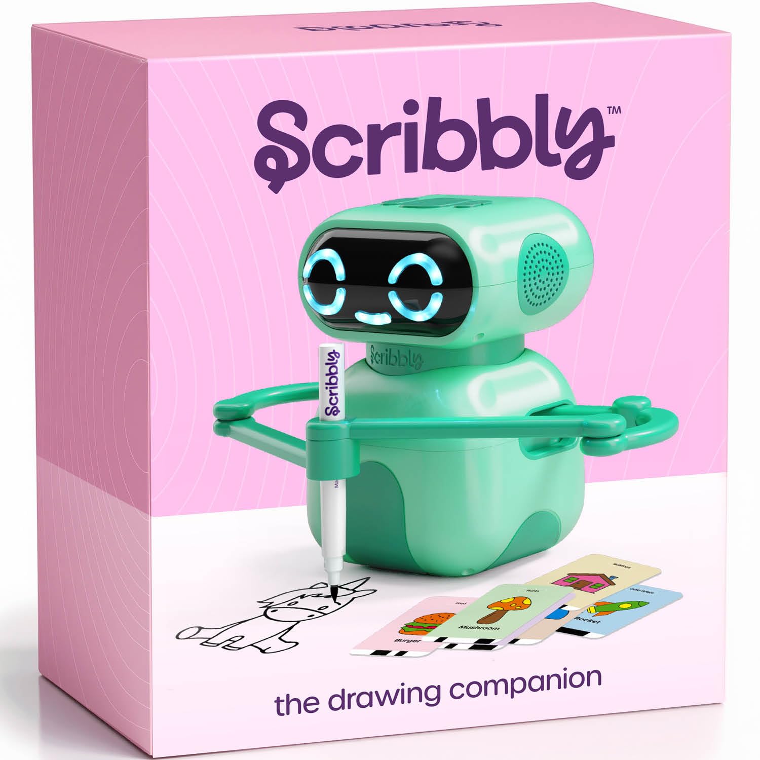 Dan&Darci Scribbly Drawing Kit for Kids - 4 5 6 7 8 9 Year Old Girl Birthday Gifts - Toys for Girls Age 6-8 - Gift Ideas - 7 Year Old Girl Gift - Toys for 5 Year Old Girls