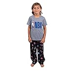 Ultra Game Boys 2 Piece Pjs Lounge Pants & Tee Set,Multi-Team,Toddler Sizes,5-6