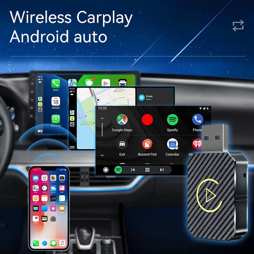 Adaptador Carplay Android para Land Rover Discovery Sport 2019-2024