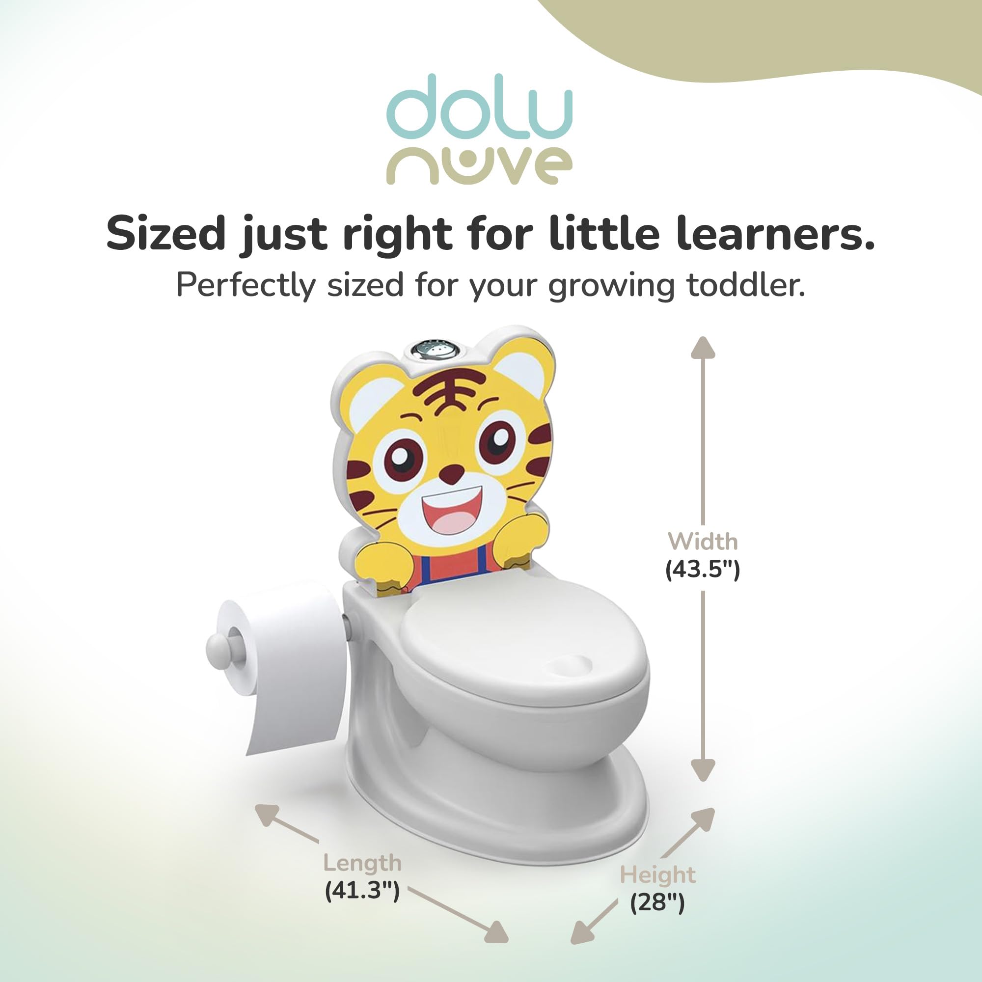 Dolu Tygrys nocnik edukacyjny 7239