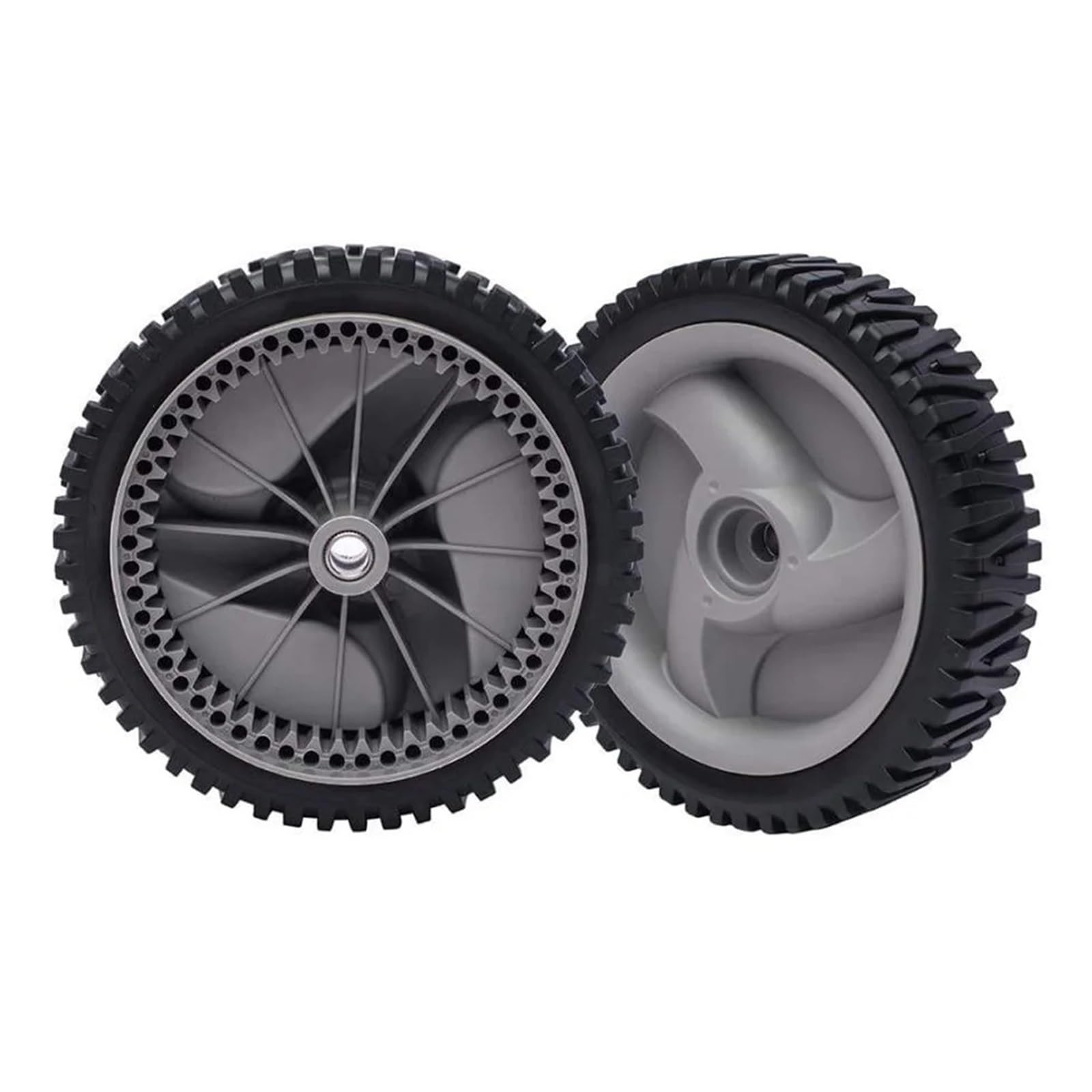 Ruedas delanteras, compatible con CRAFTSMAN, cortacesped de 8 pulgadas | modelos de empuje, diametro de 8 pulgadas, ancho 1-3/4 pulgadas, 53 dientes, instalacion rapida