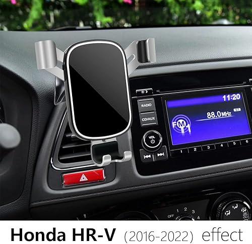 Miniatura 2 de Soporte para teléfono de coche para HRV HR-V 2023 2024 Teléfonos grandes con funda, accesorios para automóviles, soporte de navegación, decoración