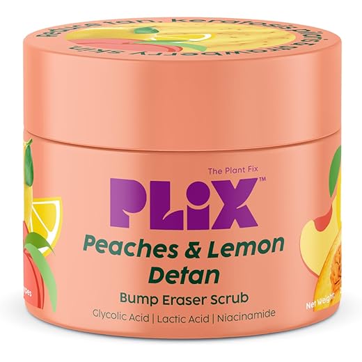 PLIX Peaches & Lemon Detan Scrub 200g