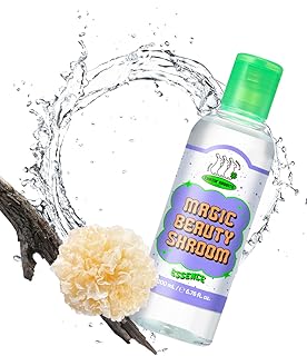 CHASIN' RABBITS Magic Beauty Shroom Essence | Korean Skin Care Nourishing and Hydrating Essence | Boosting Skin Care Essence with Tremella Mushroom Extract for Sensitive, Dry Skin (200mL/6.76 fl oz)