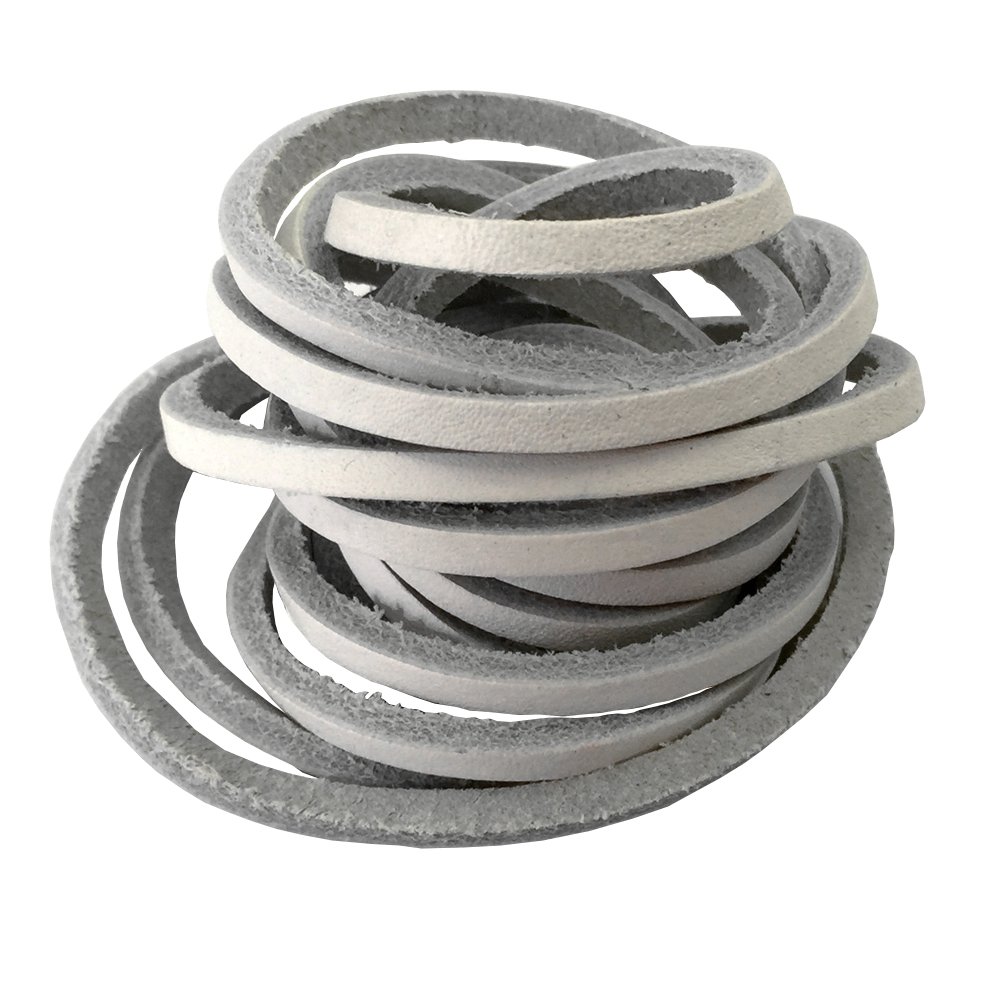 Goodlace 1 PCS of 1/8" Rawhide Leather Shoelaces Shoe Boot Laces Shoestrings Cord