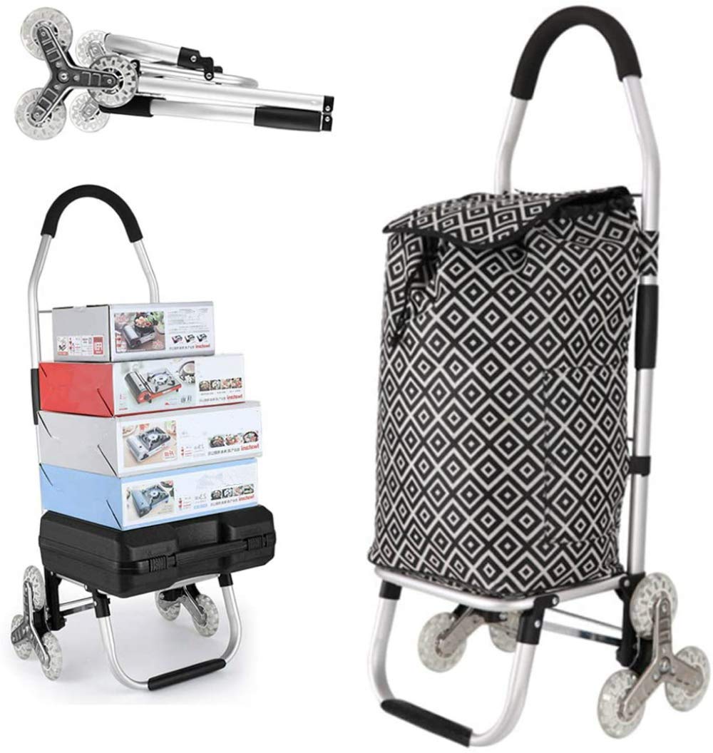 Buy Shopping trolley, 2 in 1 foldable shopping trolley & hand truck