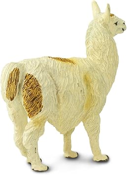 Safari Ltd. Llama Figurine - Hand-Painted Lifelike 4 Model Figure - Educational & Fun Toy for Boys, Girls & Kids Ages 3+
