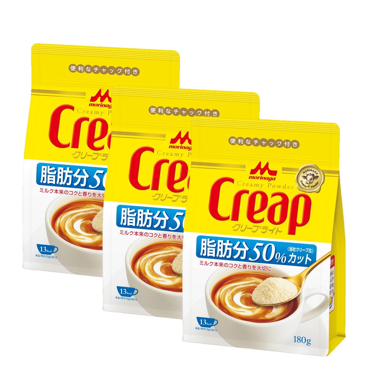 Amazon.co.jp: 森永乳業 クリープライト袋 180g×3袋 : 食品