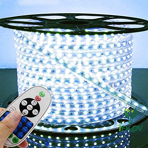 Black Friday - 70% OFF IEKOV™ AC 110-120V Flexible LED Strip Lights, 60 LEDs/M, 4000K(Daylight White), Dimmable, Waterproof 5050 SMD LED Rope Light +Remote Controller for Home Decoration (131.2ft/40m,Natural White) Exclusive Discount 60% Price IEKOV™ AC 110-120V Flexible LED Strip Lights, 60 LEDs/M, 4000K(Daylight White), Dimmable, Waterproof 5050 SMD LED Rope Light +Remote Controller for Home Decoration (131.2ft/40m,Natural White)