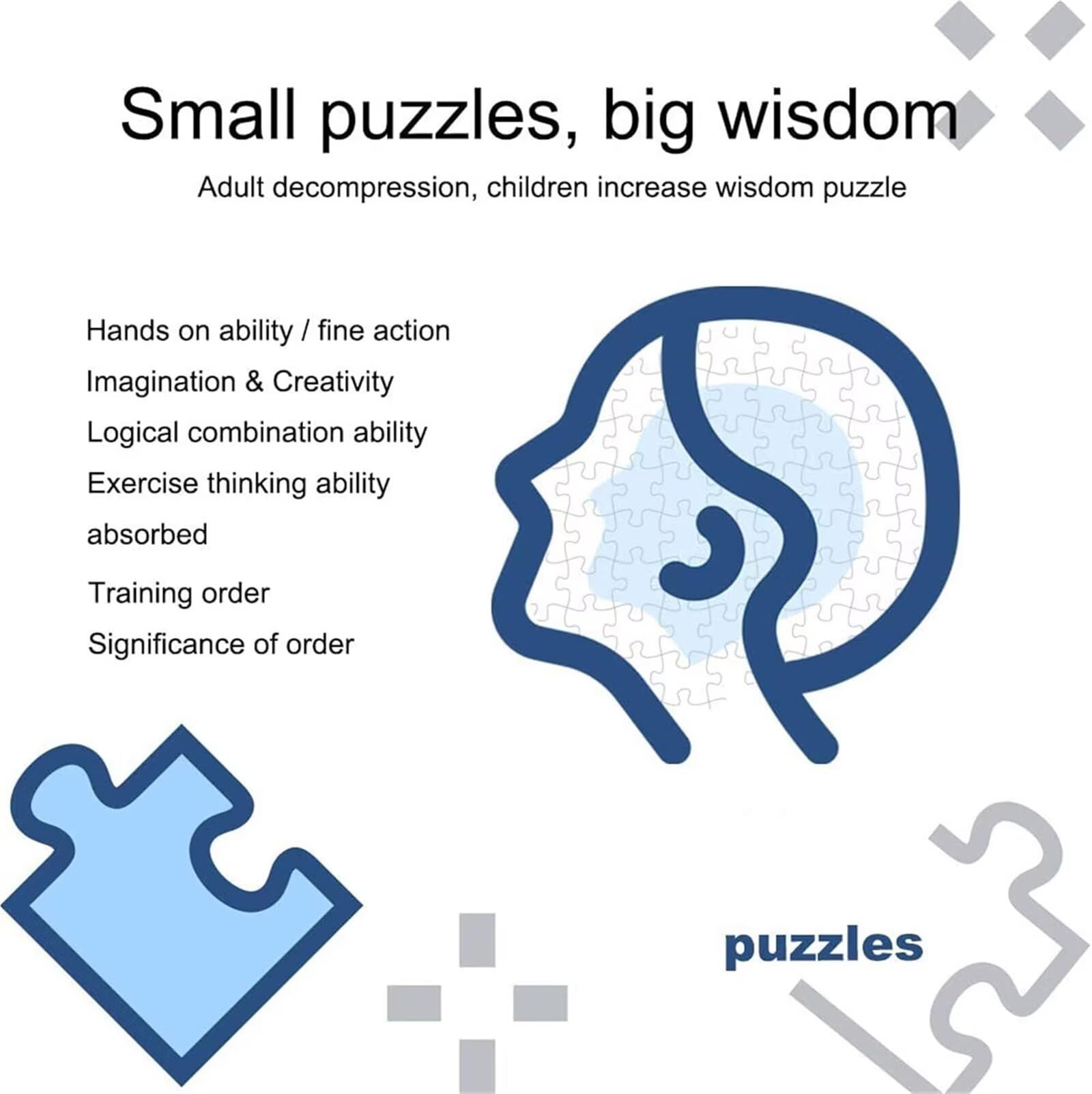 Puzzle 4000 Teile Löwe Puzzle Erwachsene, DIY Groß Puzzelmatten, Holzpuzzle für Erwachsene und Kinder ab 12 Jahren Wooden Jigsaw Wiese Geschicklichkeitsspiel für Die Ganze Familie, Geschenke D-897