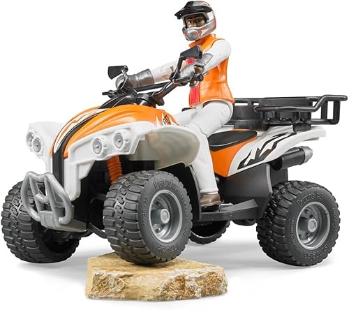 Bruder Quad con conductor (los colores pueden variar)