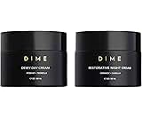 Dime Beauty Moisture Set - Includes Dewy Day Cream + Restorative Night Cream (50 ml Each)