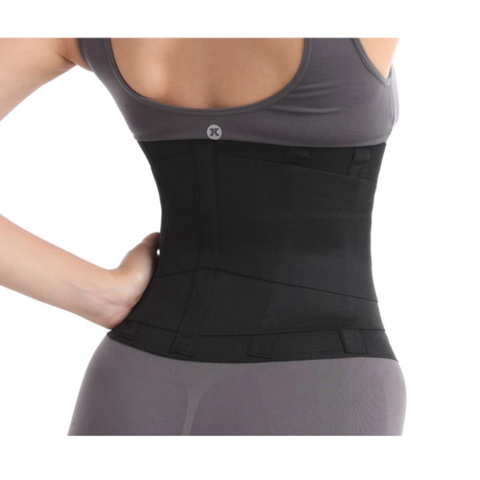 Faja Lumbar Cinturón de Soporte Lumbar, cinturón Deportivo Ajustable for la Espalda Baja Soporte Cinturón(Large)