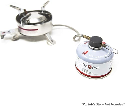 Miniatura 8 de GasOne Bidón de combustible de isobutano de mezcla de combustible para camping, 3.53 oz (paquete de 12)