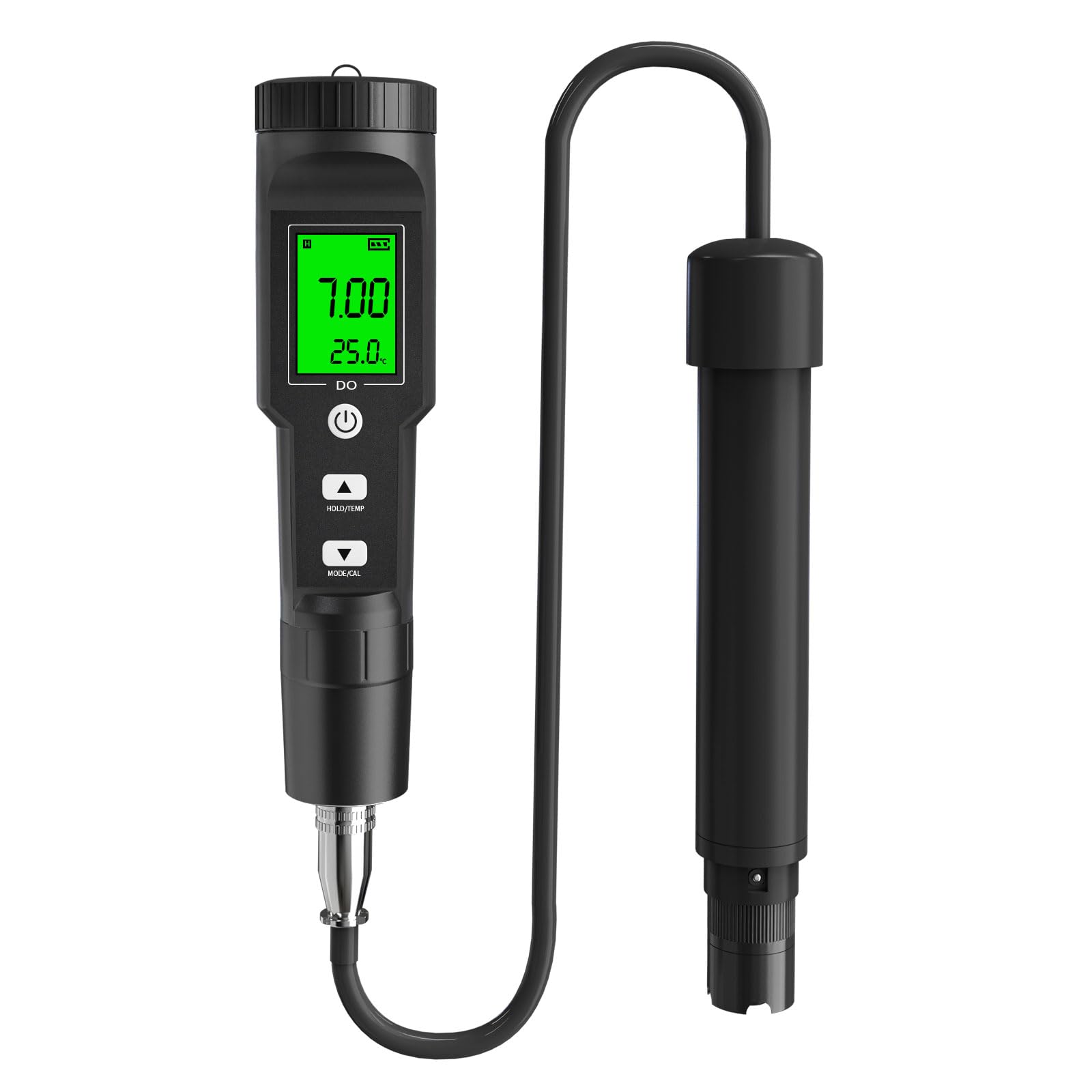 GISNPA Dissolved Oxygen Meter with ATC, DO Meter with Electrode Filling Fluid and Anaerobic, 0-40.00 mg/L,Water Test Kit for Pond Aquarium Aquaculture and Water Fish Tank