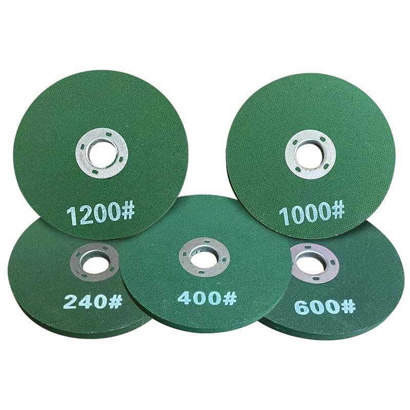 Disco abrasivo Muelas Abrasivas Varios granos disponibles — Apto para amoladoras angulares (50 piezas)-240#
