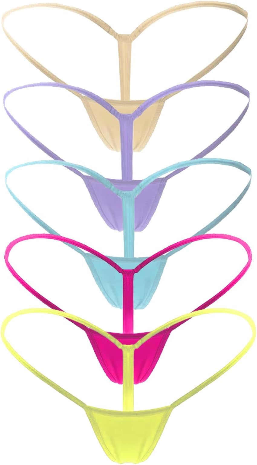 Women's G-Strings Micro Thongs Tiny Panties Underwear