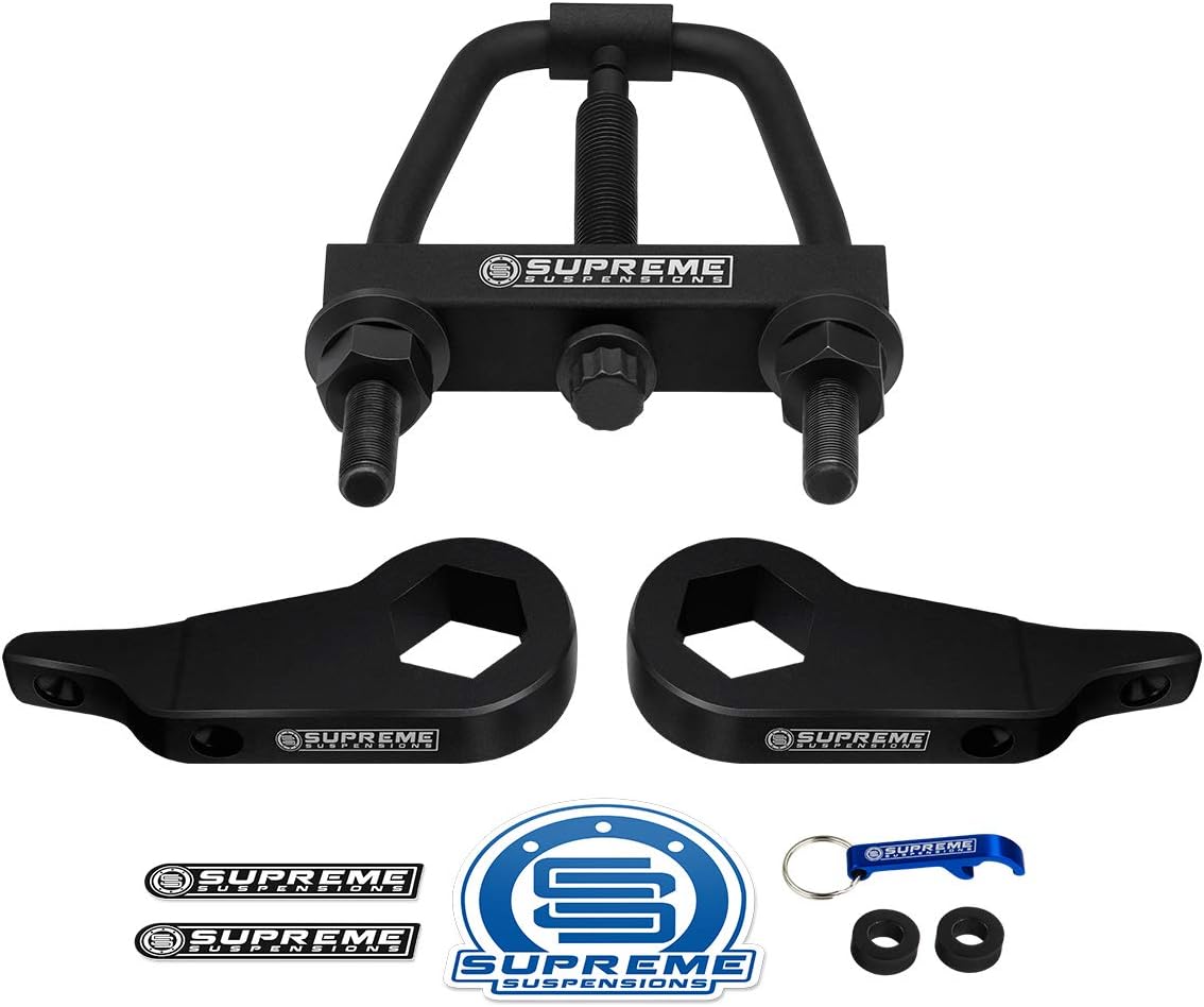 Supreme Suspensions - 1" to 3" Front Torsion Keys For 1998-2012 Ford Ranger 4WD and 2001-2009 Ford Ranger Edge 2WD/4WD Suspension Leveling Kit with Torsion Bar Tool - Can Cooler Included with Purchase