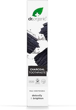 Dr Organic Extra Whitening Charcoal Toothpaste 100ml